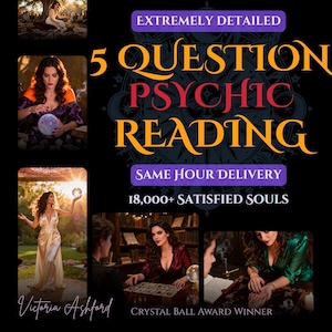 Psychic Reading Same Day | Oracle Tarot Cards | Love Career Spiritual Guidance | 1 3 5 7 Questions | Clairvoyant Medium