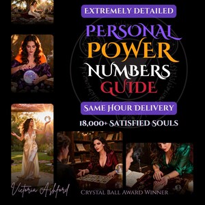 Psychic Reading - Personal Lucky Numbers Guide | Power Number Reading, Manifestation & Fortune Analysis for Success, Wealth, Abundance