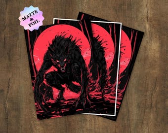 one night werewolf card sleeves One Night Ultimate Werewolf Card Sleeves (50) New