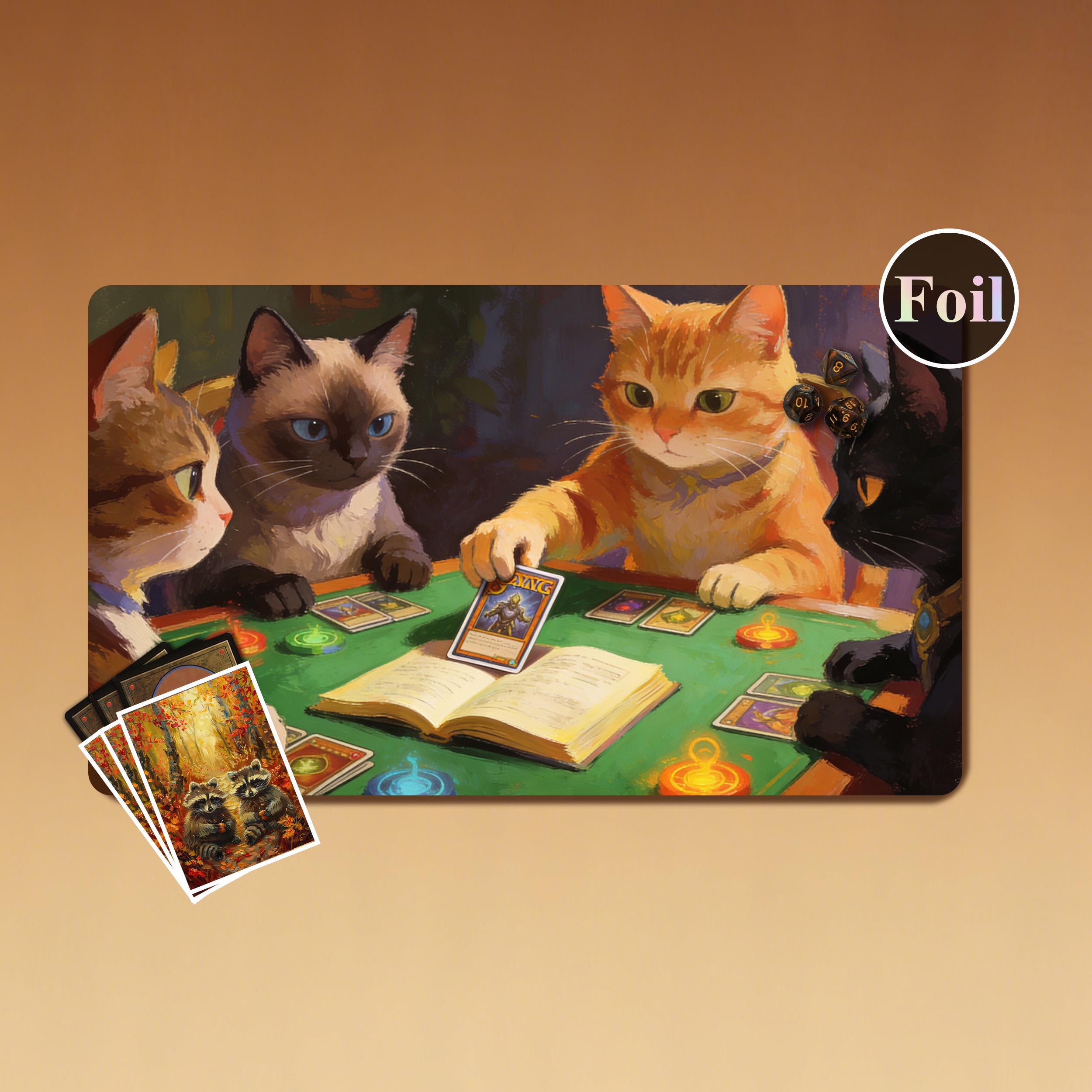 猫のmtgプレイマット - Etsy 日本