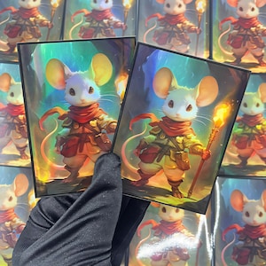 mice and mystics card sleeves Ryker