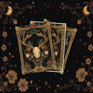 Skull Card Sleeves - Etsy