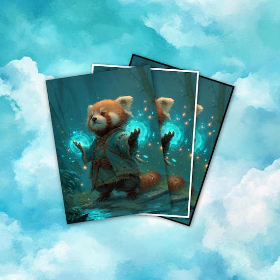 racoon card sleeves Mtg Raccoon MTG Sleeves, TCG Card Sleeve