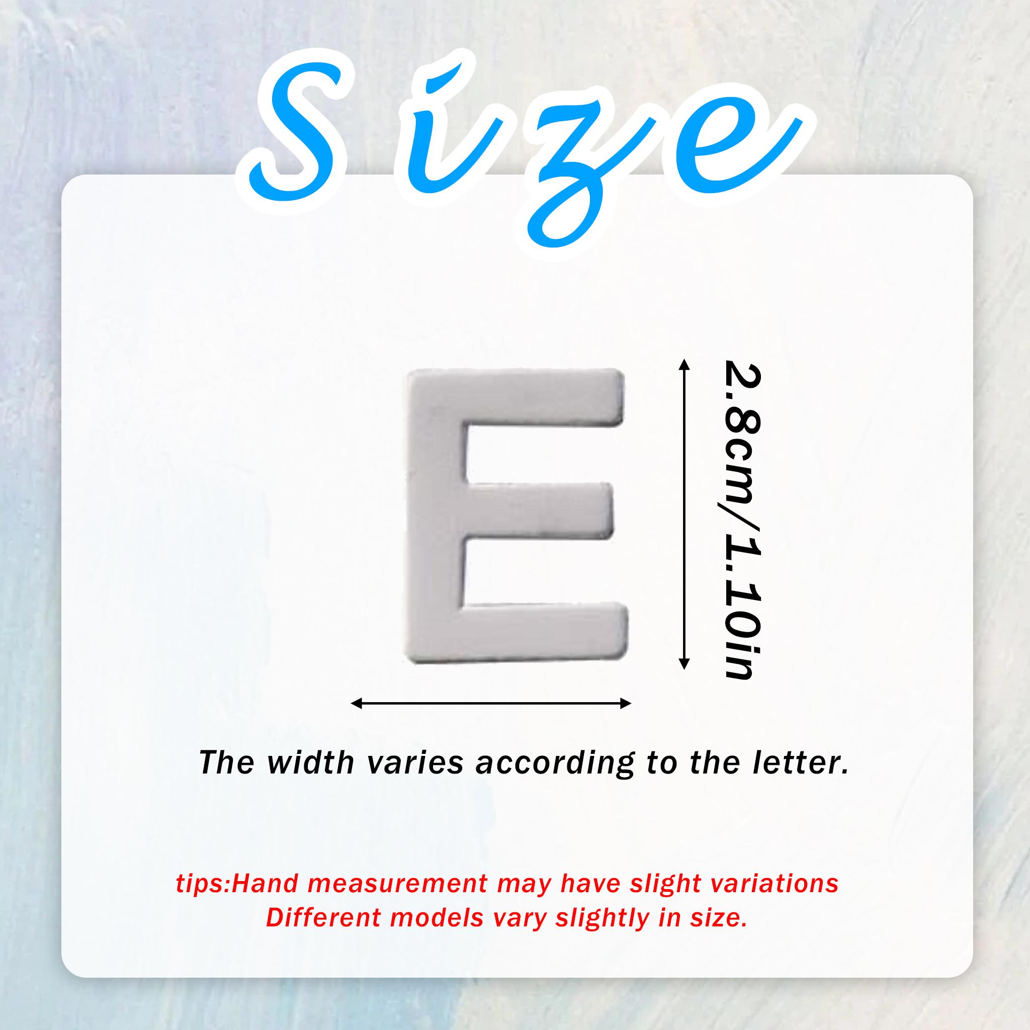 Letter R Fridge Minimalist Alphabet Fridge Magnet, 3D Black White Letter Magnet Set ...