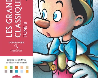 Les Grands classiques Tomo 8-Coloriages mystères Disney