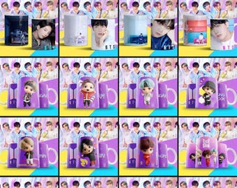 BTS BT21 Mug Designs for Sublimation, K-Pop Music, Korea - Instant Download