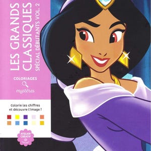 Libro misterioso para colorear e imprimir: Grandes Clásicos Volumen 2 – PDF imagen 1