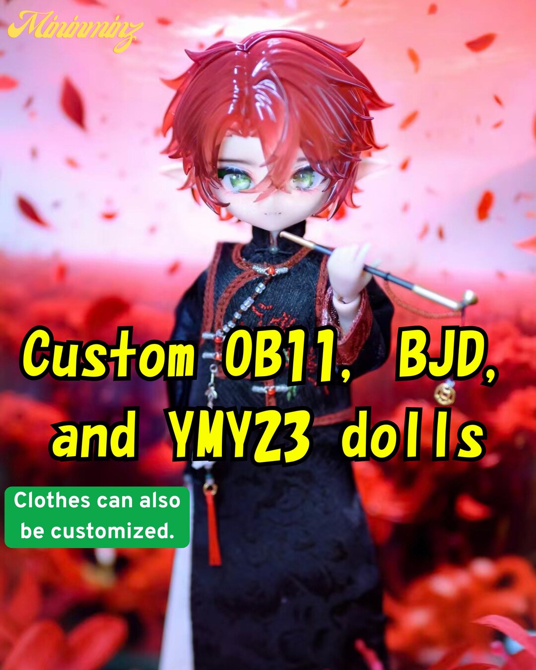 Custom-made OB11 Dolls, BJD Dolls, YMY23 Dolls, Resin-eyed Dolls ...