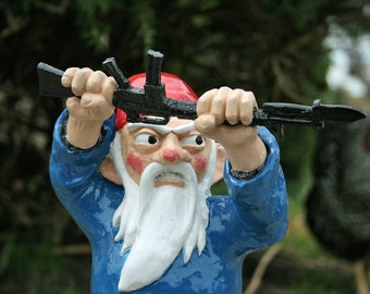 Combat Garden Gnome with Bayonet