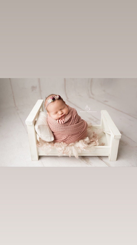 Newborn photo prop baby bed prop newborn bed prop bed prop Etsy