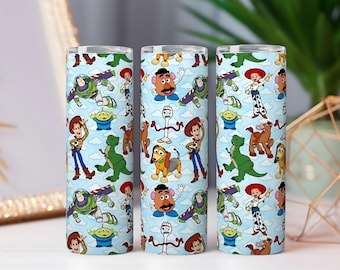 Cartoon Toy 20oz Tumbler Wrap | Sublimation Design (Digital Download)