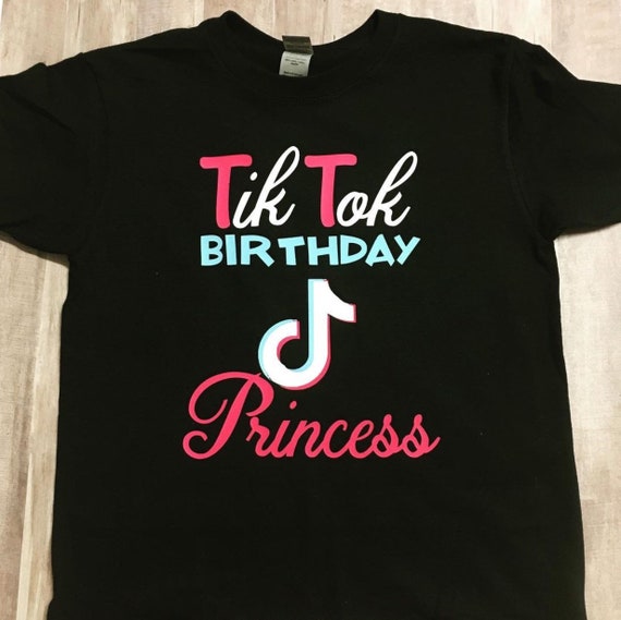 Tik Tok Birthday Princess | Etsy
