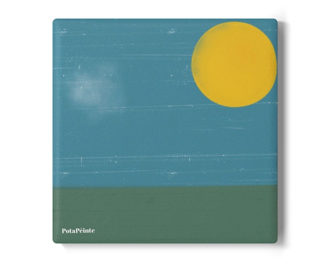 Featured listing image: Mo Trá Rúnda  Eco-Friendly Ceramic Coaster