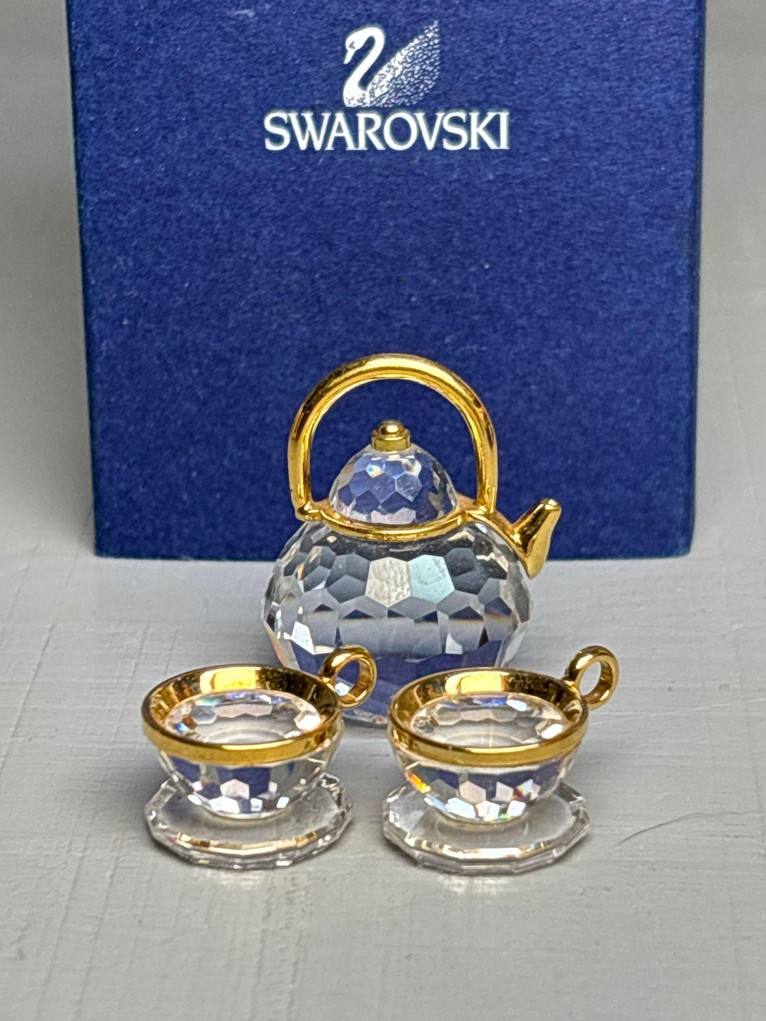 Swarovski Tea Set - Etsy
