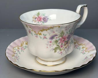 Royal Albert Serenity Teacup and Saucer Bone China