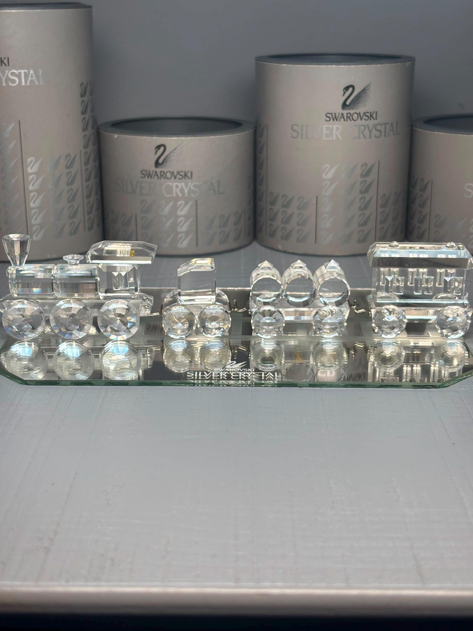 Swarovski Crystal Train - Etsy