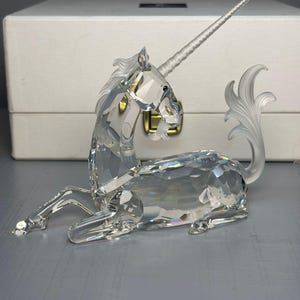 Swarovski unicorn - Etsy 日本