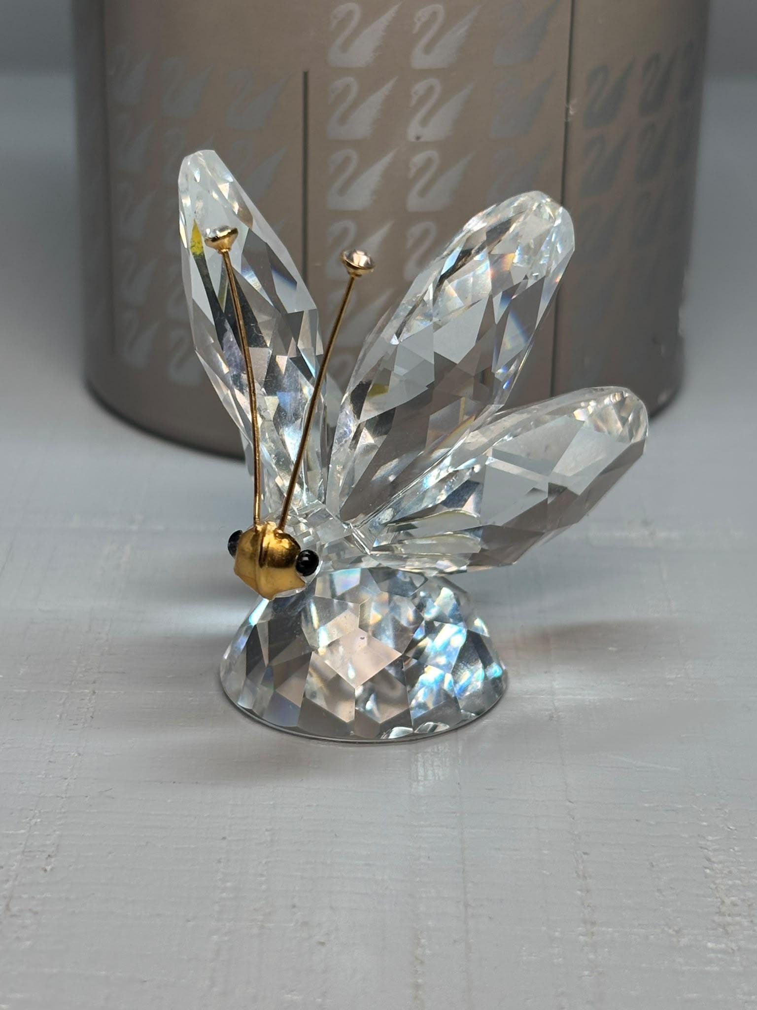 Swarovski Crystal Figurines Butterfly - Etsy
