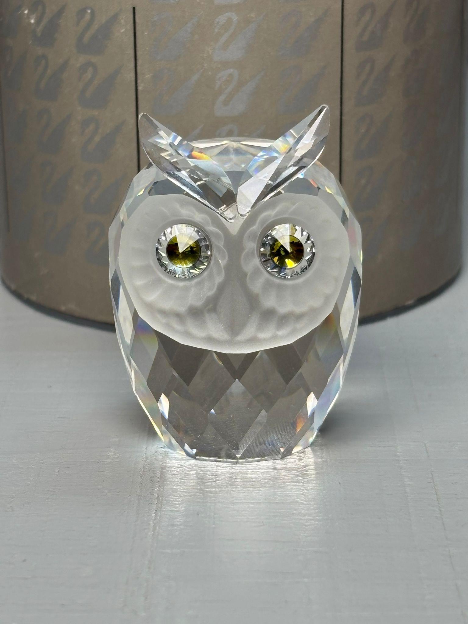 Swarovski “Small Owl” | Article No. 7636 046 000 | Crystal Figurine