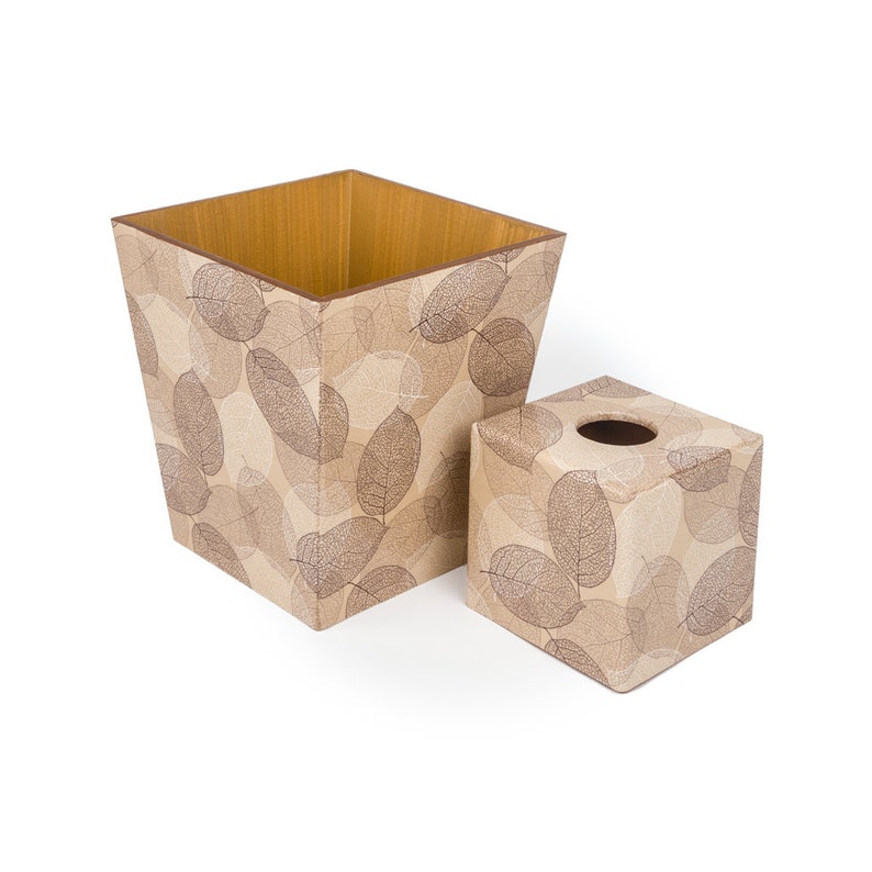 Ancient Tobacco Leaf Tissue Box Cover main image 1