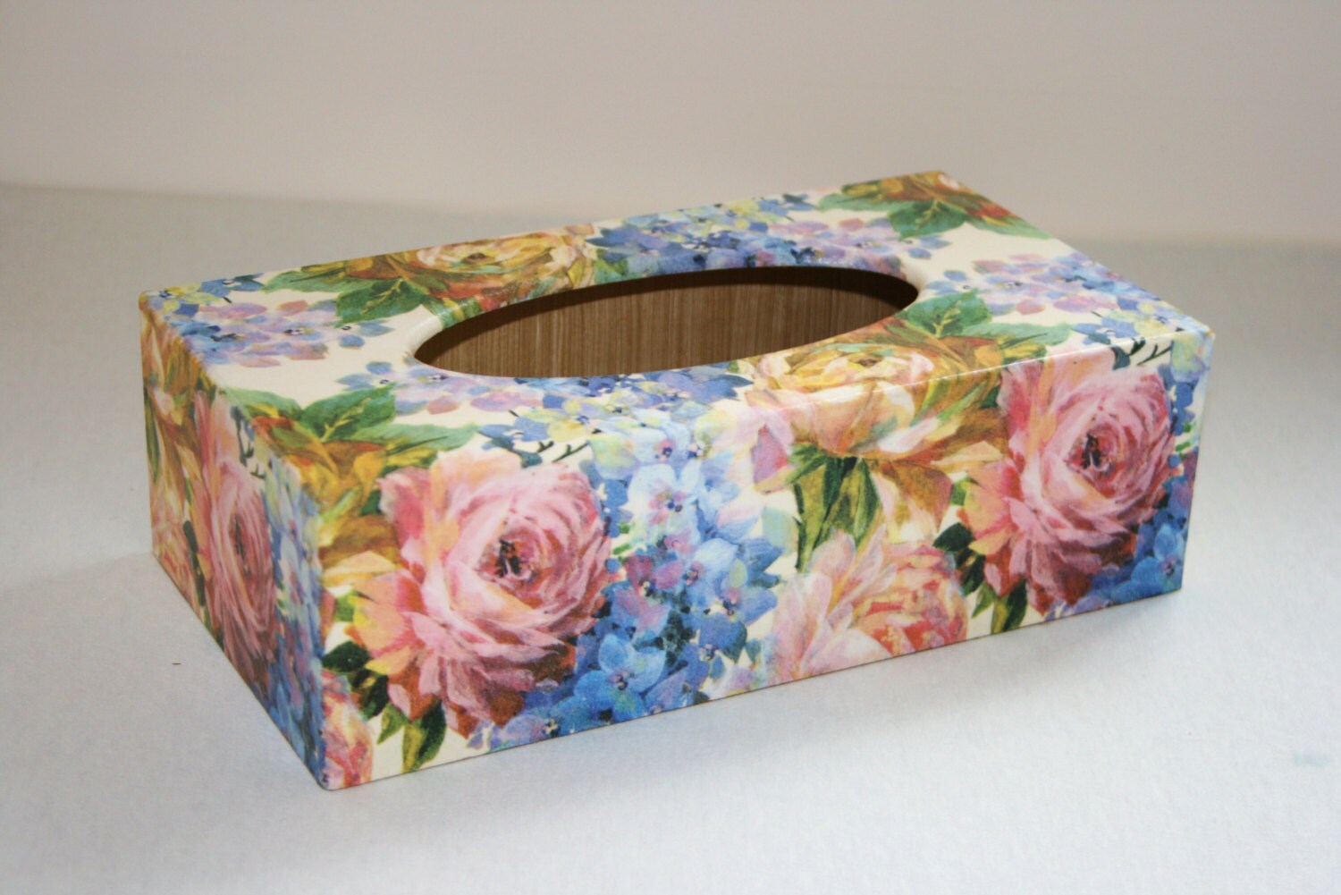 Summer Tissue Box Cover handmade wooden perfect gift Etsy