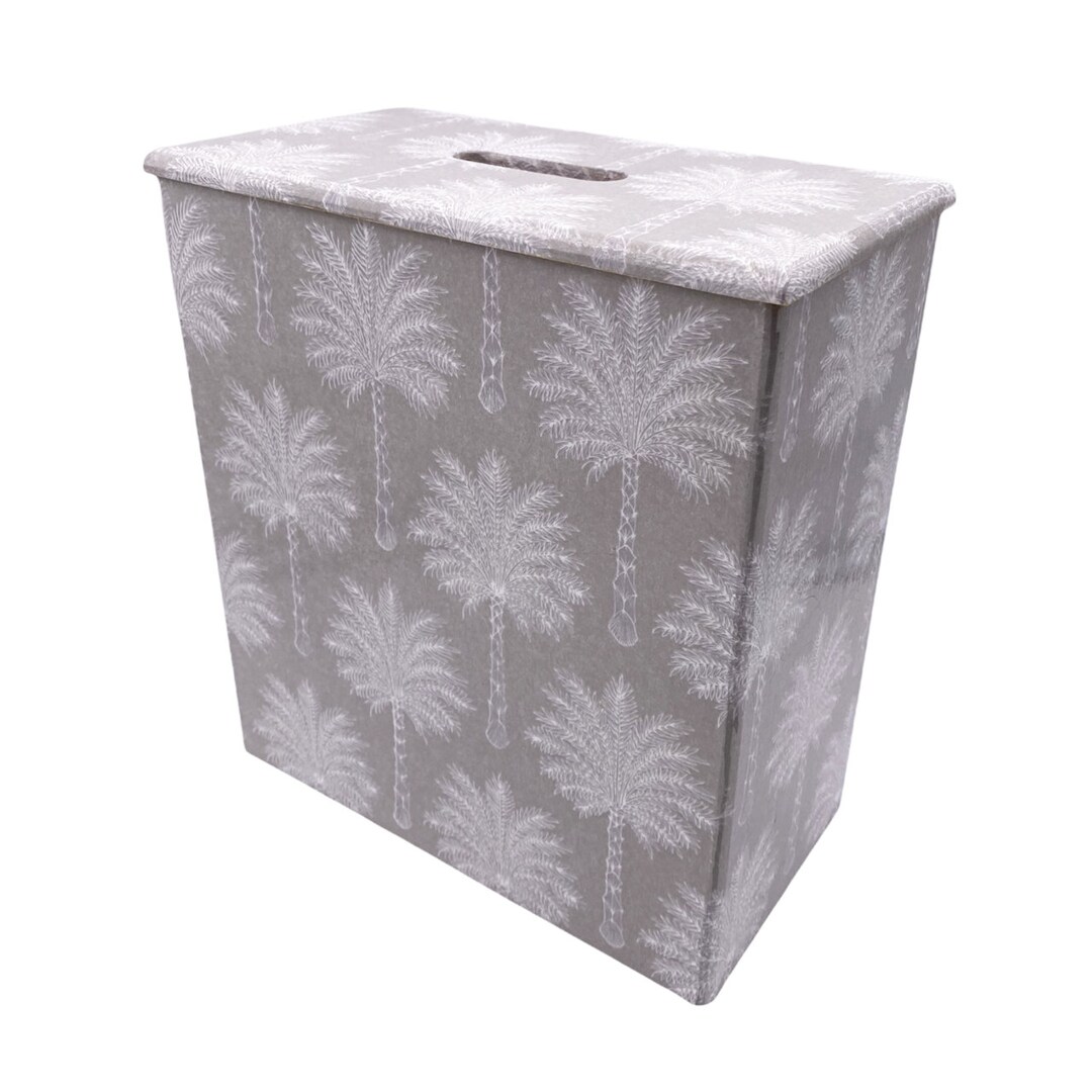 Wooden Toilet Roll Storage / Holder Box Holds 4 Rolls White Palm Etsy