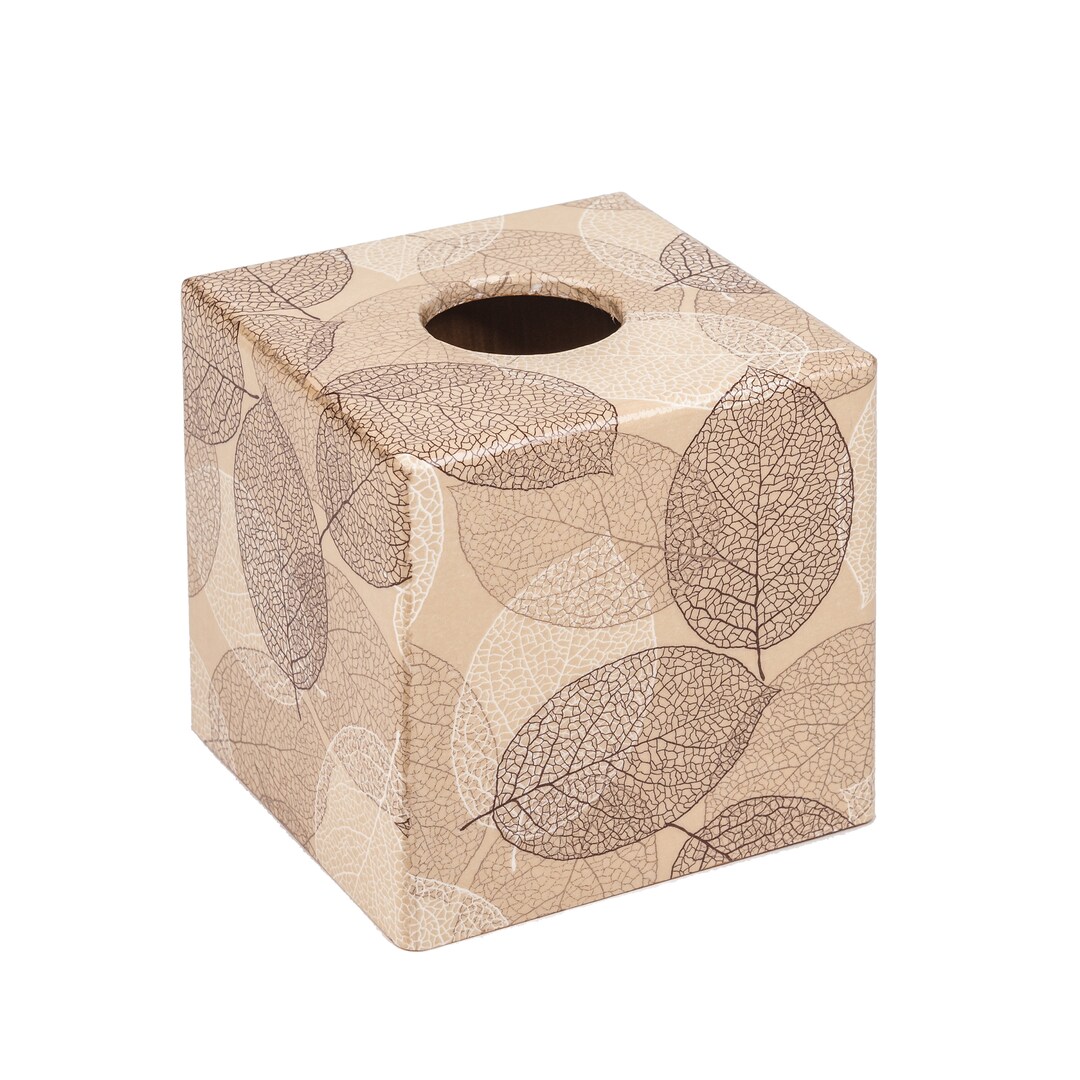 Ancient Tobacco Leaf Tissue Box Cover main image 0