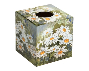 Daisy Chain Tissue Box Cover