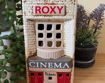 Pottery Tea light Roxy Cinema