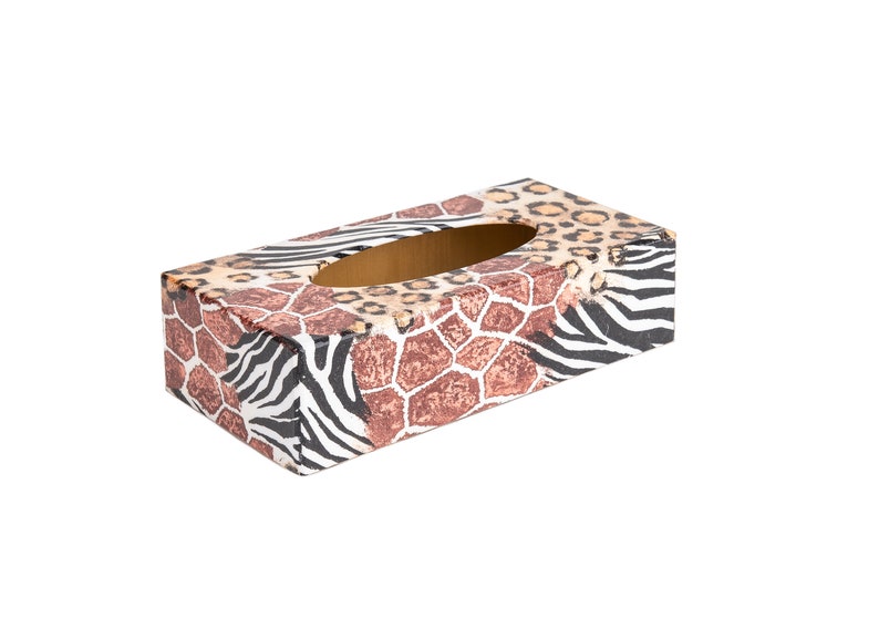 Animal Skin Tissue Box Cover Etsy