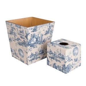 Set di accessori per il bagno in legno design Toile