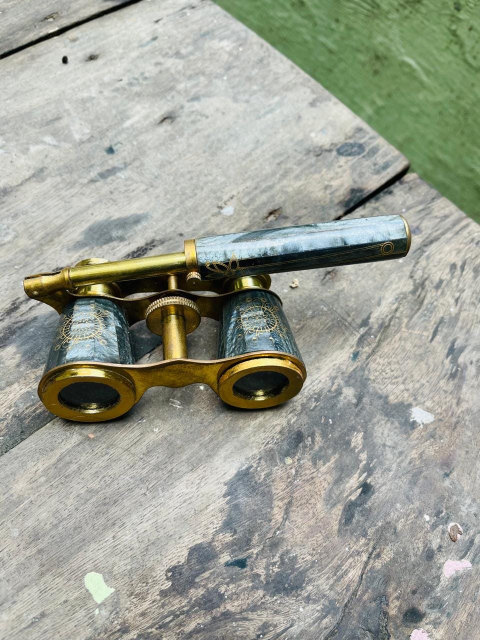 Antique opera glasses with handle - Etsy 日本