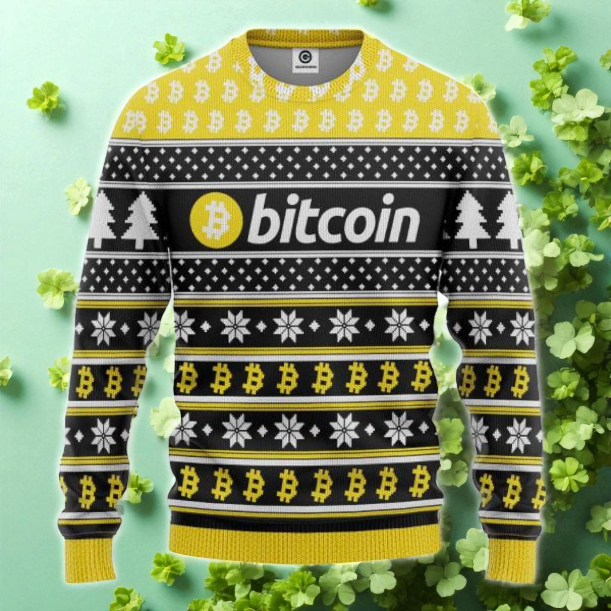 Bitcoin Ugly Sweater - Etsy