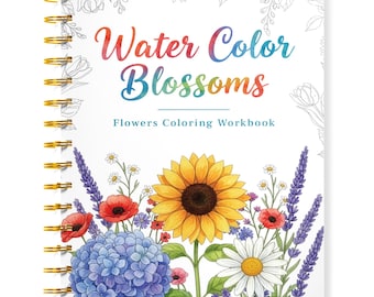 Floral Watercolor Workbook