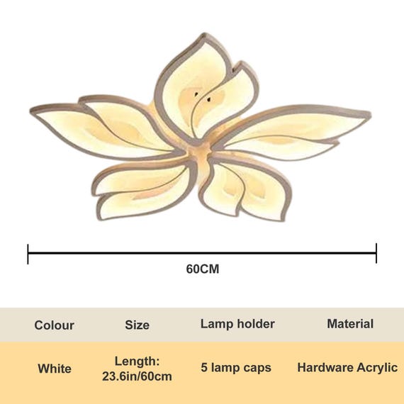 シャンデリア 5灯 フラワーシェイプ 60W メタル 5灯 フラワーシェイプ シャンデリア シーリングランプ
