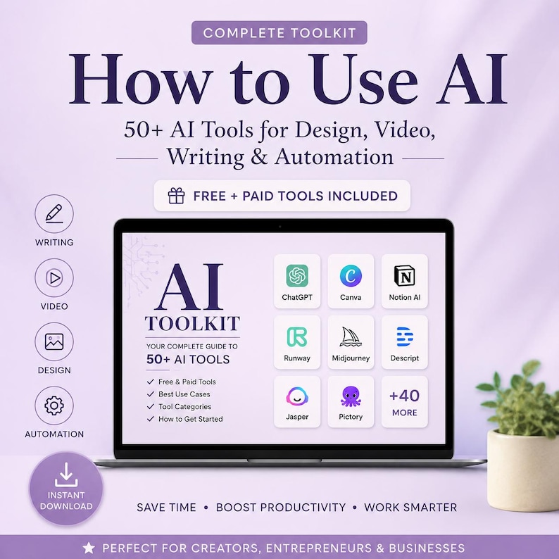 How to Use AI Complete Toolkit - 50+ AI Tools Guide Design Video ...