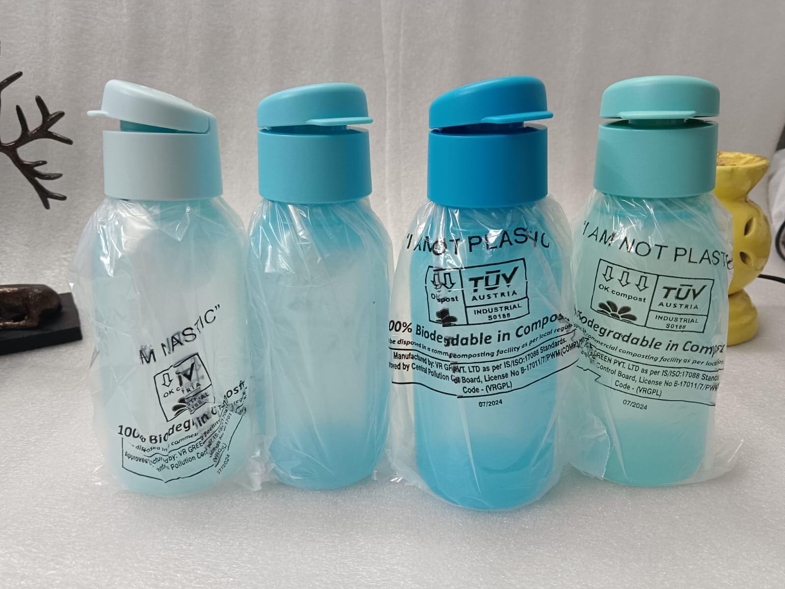 タッパーウェア ウォーターボトル 350ml マルチカラー (4個) - Etsy 日本