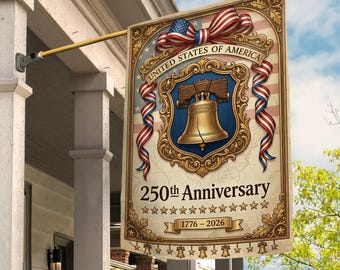 250th Anniversary USA Patriotic Flag,Home Decor,Flag Decor,1776-2026 Commemorative,Celebrate 250th Anniversary,Patriotic Gift G6IA02