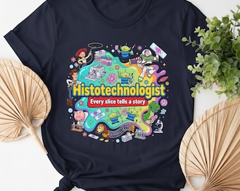 Lab Week 2026 Shirt, Histotechnologist Lab Story Shirt, Lab Team Shirt, Pathology Gifts for Lab Tech, Microbiology Med Lab Tee NHNP13-4