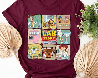 Retro Lab Week 2026 Shirt, Lab Story shirt, Laboratory shirt, Lab Team Shirt, Lab Assistant Tee,Phlebotomist Shirt, Story Lab Tech NHNH01-NB