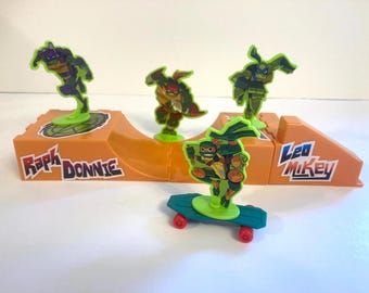 TMNT Teenage Mutant Ninja Turtles Cake Topper Birthday Party