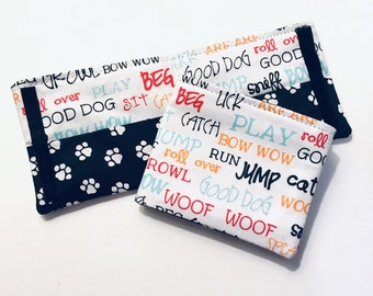 Puppy Paws Kid's Children's Bi Fold Wallet Dogs