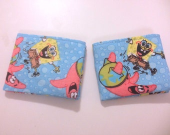 Spongebob Kid's Child's Boy's Bi Fold Wallet