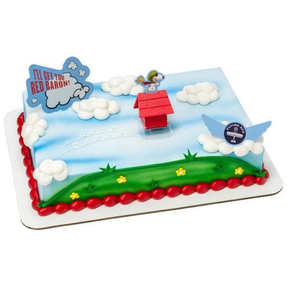 Snoopy Cake Topper Etsy