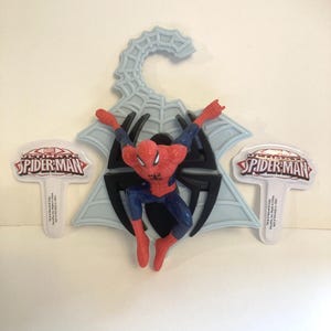 Spiderman Cake Topper Birthday Party Theme