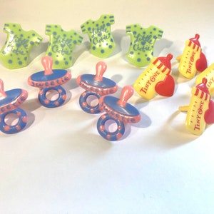 Baby Shower Boy Girl Cupcake Toppers Baby Gender Reveal Party