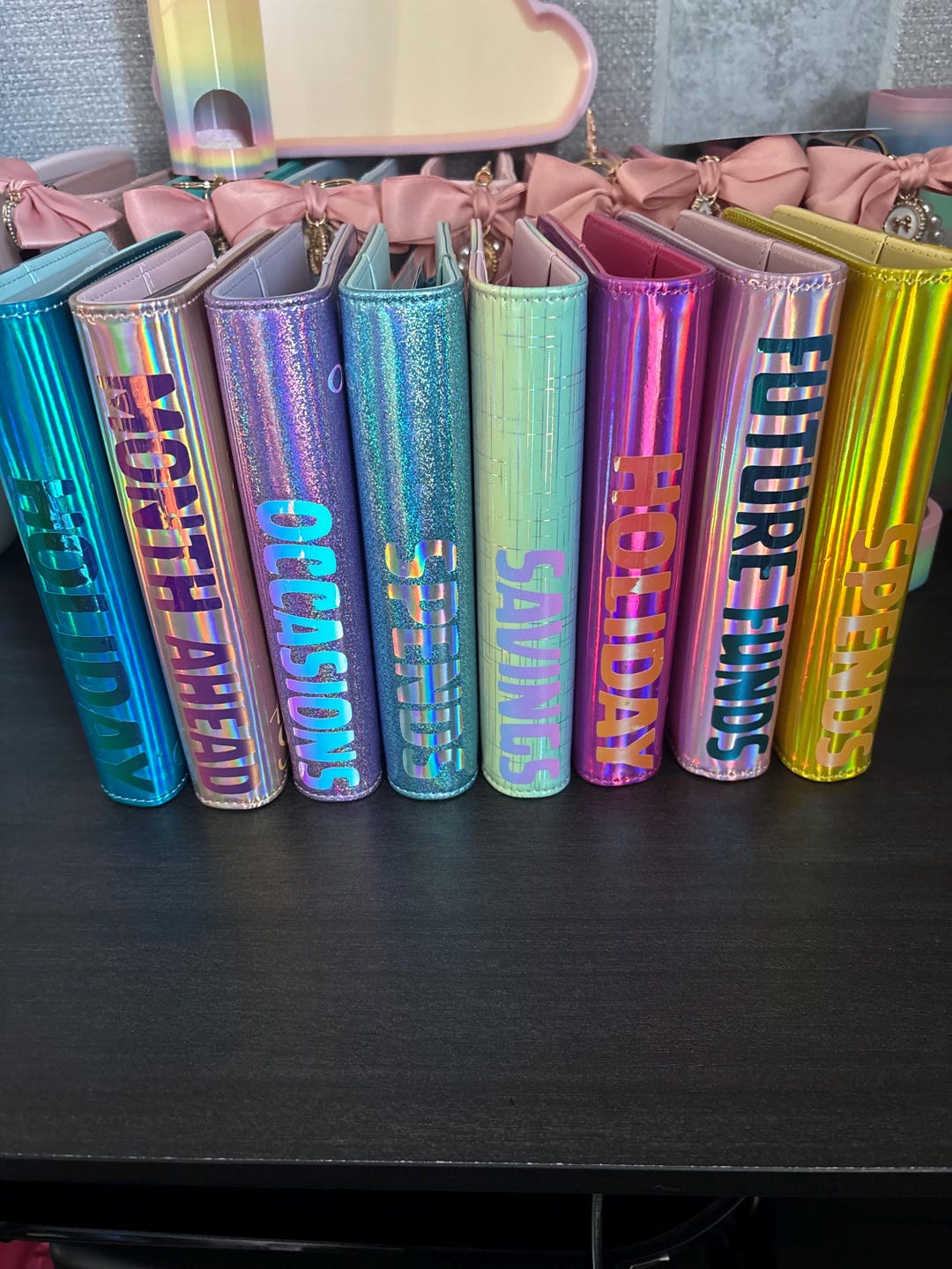 A6 Custom Binder Bundles. Avaliable in Glitter or Plain Colours ...