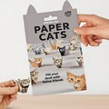 DIY Origami Paper Cats Kit, 50 Sheets to Fold Cute 3D Animal Figures, Fun Craft Activity for Adults & Kids, Christmas Gift for Cat Lovers