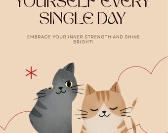 Pawsitive attitude poster