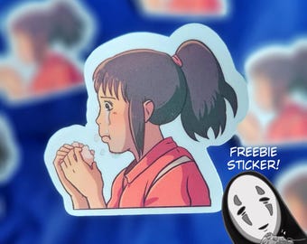 Studio Ghibli | Spirited Away | Chihiro | Anime | Vinylklistermärke